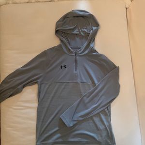 Under Armour- Boys youth xl. Half Zip -Hoodie. Heatgear